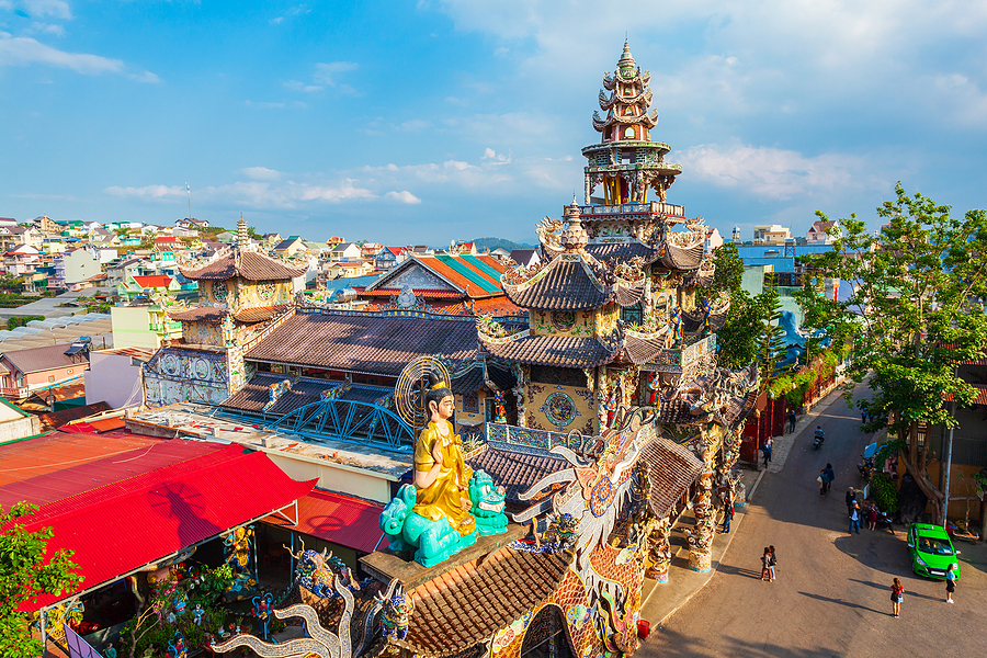 Linh Phuoc Pagoda - Dalat